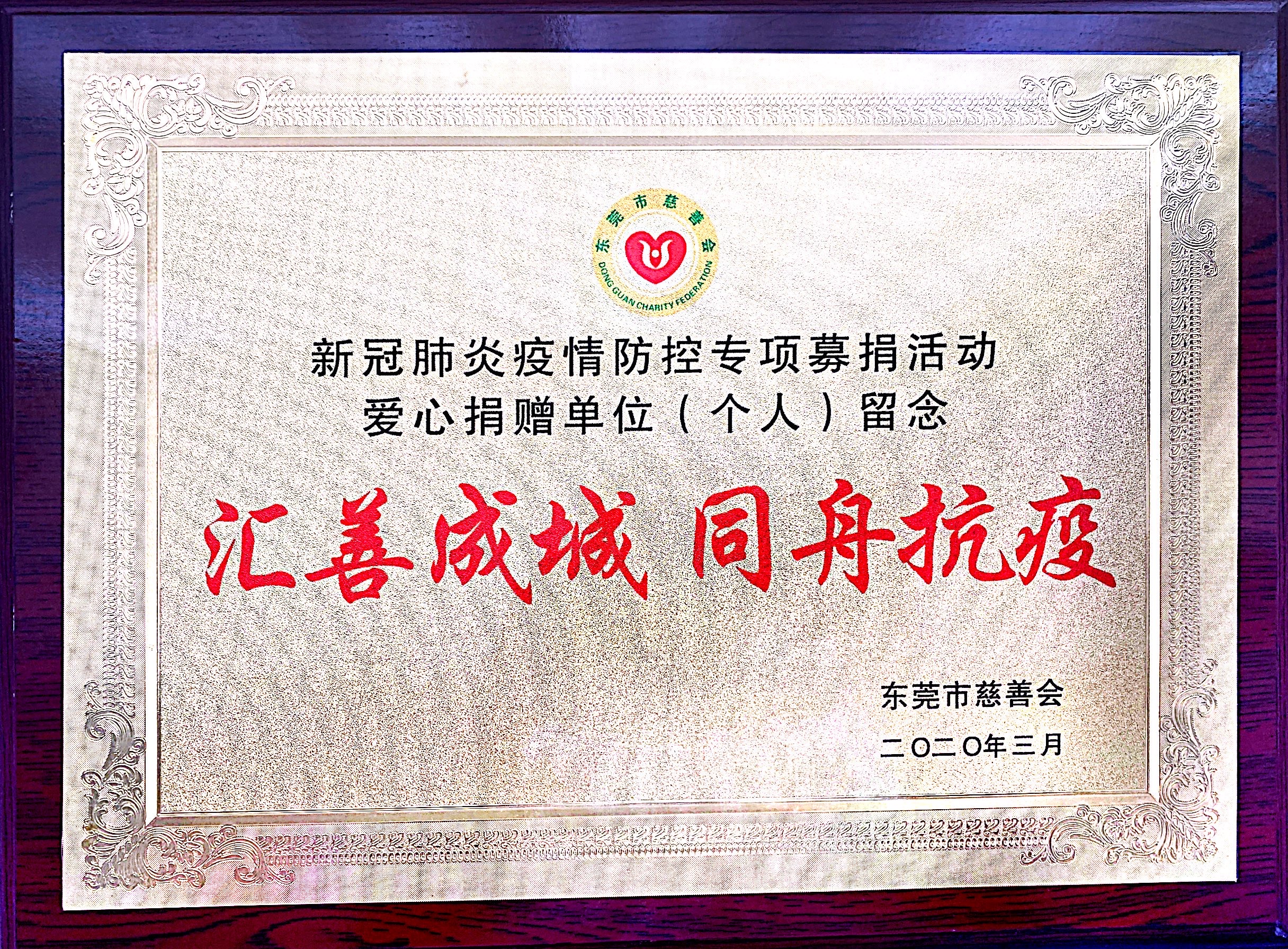 汇善成城，同舟抗疫